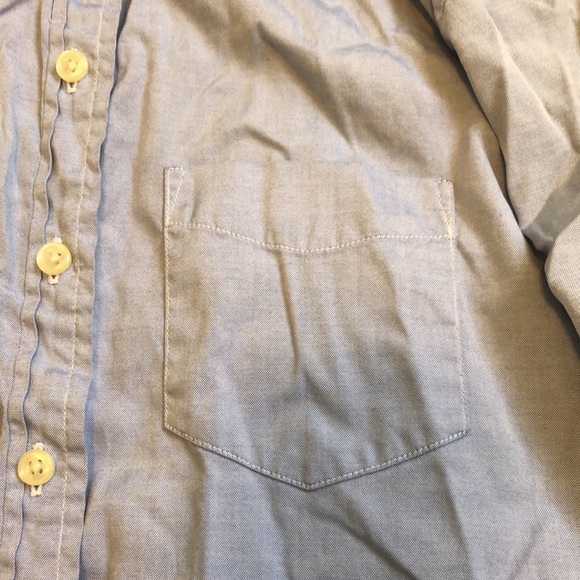 Abercrombie & Fitch Button Down Light Blue Shirt - Picture 3 of 6